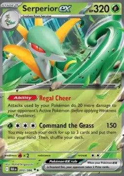 Serperior ex BLK-003 Double Rare Near Mint Englisch