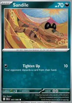 Sandile BLK-057 Common Excellent Englisch Reverse Holo