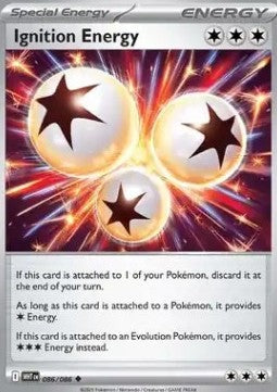 Ignition Energy WHT-086 Uncommon Excellent Englisch Reverse Holo