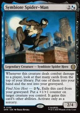 Symbiote Spider-Man SPM-156 Rare Excellent Englisch