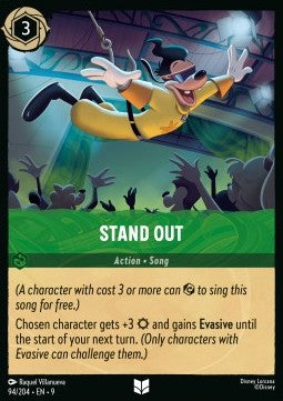 Stand Out (V.1) 9FAB-94 Uncommon Boosterfrisch Deutsch