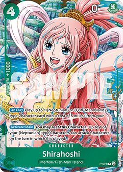 Shirahoshi (P-091) (V.1) P Promo Near Mint Englisch