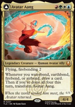 Avatar Aang // Aang, Master of Elements TLA-207 Mythic Excellent Englisch