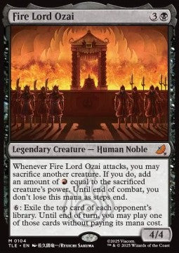 Fire Lord Ozai TLE-104 Mythic Near Mint Englisch