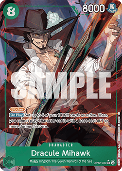 Dracule Mihawk (OP12-030) (V.2) OP12 Alternate Art Boosterfrisch Englisch