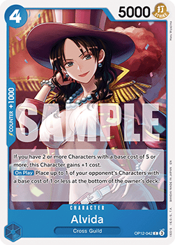 Alvida (OP12-042) OP12 Common Boosterfrisch Englisch
