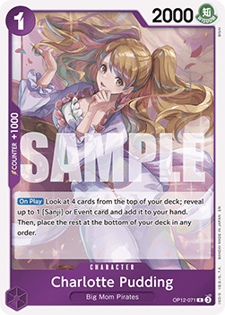 Charlotte Pudding (OP12-071) OP12 Rare Boosterfrisch Englisch