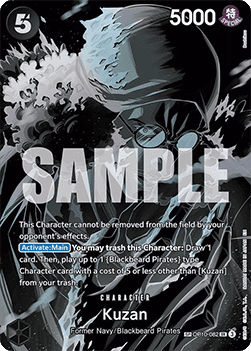 Kuzan (OP10-082) OP12 Special Rare Boosterfrisch Englisch