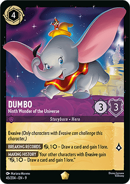 Dumbo - Das neunte Weltwunder (V.1) 9FAB-45 Legendary Boosterfrisch Deutsch