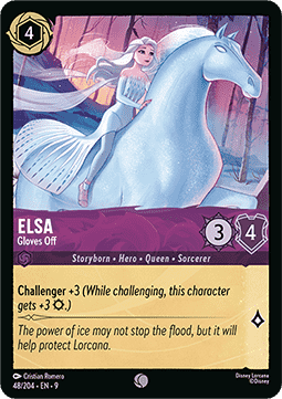 Elsa - Ohne Handschuhe 9FAB-48 Common Boosterfrisch Deutsch