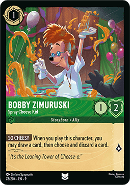 Robert Zimuruski - Sprühkäse-Kind 9FAB-78 Uncommon Boosterfrisch Deutsch