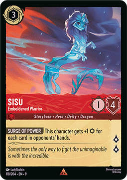 Sisu - Mutige Kriegerin 9FAB-118 Rare Near Mint Deutsch Foil