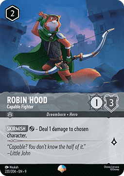 Robin Hood - Kompetenter Kämpfer (V.2) 9FAB-220 Epic Near Mint Deutsch Foil