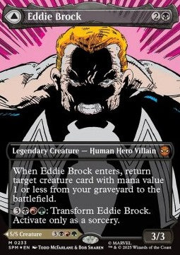 Eddie Brock // Venom, Lethal Protector (V.2) XSPM-233 Mythic Good Englisch Foil