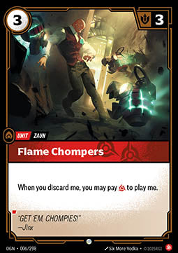 Flame Chompers OGN-006 Common Boosterfrisch Englisch