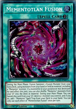 Mementotlanische Fusion MP25-073 Secret Rare Near Mint Deutsch 1. Auflage