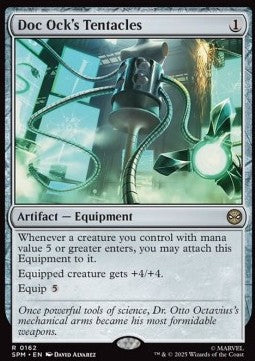 Doc Ock's Tentacles SPM-162 Rare Excellent Englisch