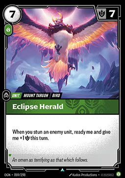 Eclipse Herald OGN-059 Uncommon Near Mint Englisch