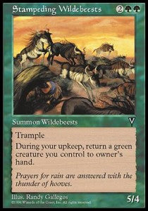 Stampeding Wildebeests VIS- Uncommon Good Englisch