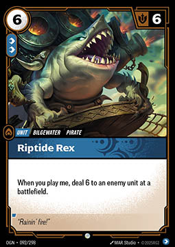Riptide Rex OGN-092 Common Boosterfrisch Englisch