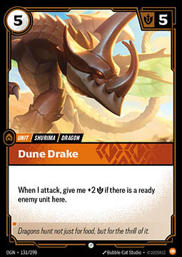 Dune Drake OGN-131 Common Near Mint Englisch