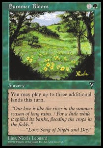 Summer Bloom VIS- Uncommon Excellent Englisch