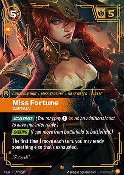 Miss Fortune, Captain OGN-162 Epic Excellent Englisch Foil