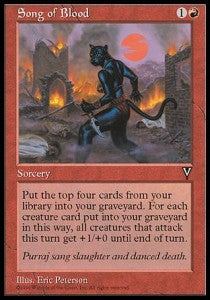 Song of Blood VIS- Common Excellent Englisch