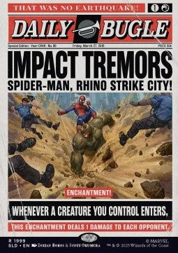 Impact Tremors SLDMSM-1999 Rare Near Mint Englisch