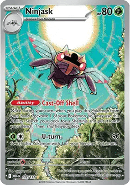 Ninjask MEG-137 Illustration Rare Excellent Deutsch