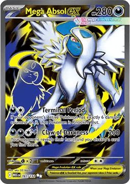 Mega Absol ex MEG-161 Ultra Rare Near Mint Deutsch
