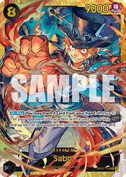 Sabo (OP07-118) PRB02 Secret Rare Near Mint Englisch