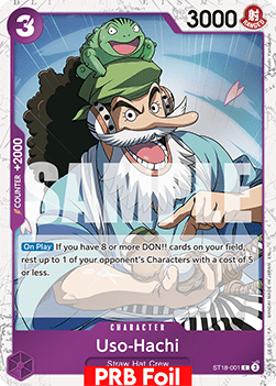 Uso-Hachi (ST18-001) (V.2) PRB02 Common Near Mint Englisch