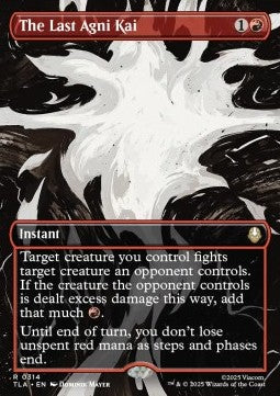 The Last Agni Kai XTLA-314 Rare Near Mint Englisch Foil