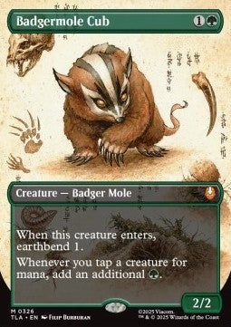 Badgermole Cub XTLA-326 Mythic Near Mint Englisch Foil