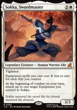 Sokka, Swordmaster TLE-83 Mythic Near Mint Englisch