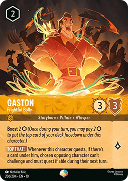 Gaston - Schrecklicher Tyrann (V.2) 10WHI-206 Epic Near Mint Deutsch Foil