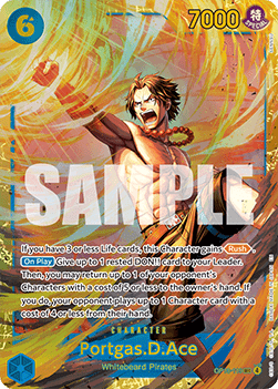 Portgas.D.Ace (OP13-119) (V.1) OP13 Secret Rare Near Mint Englisch