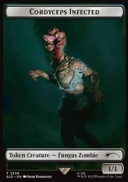 Cordyceps Infected Token (V.2) SLDPS-2206 Token Near Mint Englisch