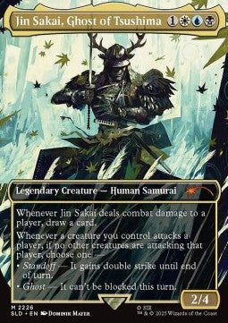 Jin Sakai, Ghost of Tsushima SLDPS-2226 Mythic Excellent Englisch Foil