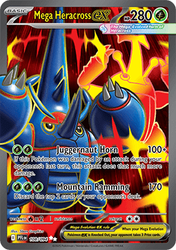 Mega Skaraborn ex PFL-108 Ultra Rare Near Mint Deutsch