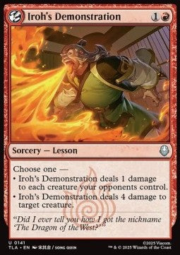 Irohs Demonstration TLA-141 Uncommon Near Mint Deutsch Foil