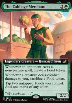 The Cabbage Merchant (V.2) TLE-203 Rare Near Mint Englisch Foil