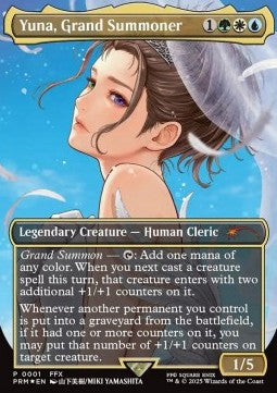 Yuna, Grand Summoner DCI- Mythic Near Mint Englisch Foil