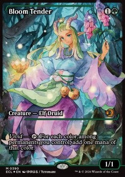 Bloom Tender (V.2) XECL-390 Mythic Near Mint Englisch Foil