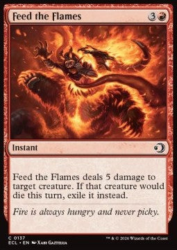 Feed the Flames ECL-137 Common Near Mint Englisch Foil
