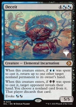Deceit PECL-212 Mythic Excellent Englisch