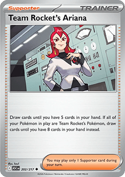 Team Rockets Athena ASC-202 Uncommon Near Mint Deutsch