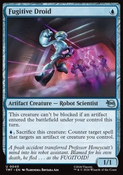 Fugitive Droid TMT-40 Uncommon Excellent Englisch Foil