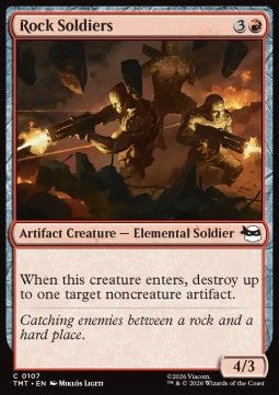Rock Soldiers TMT-107 Common Near Mint Englisch Foil